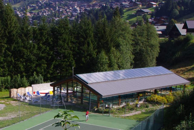 Piscine couverte et chauffée