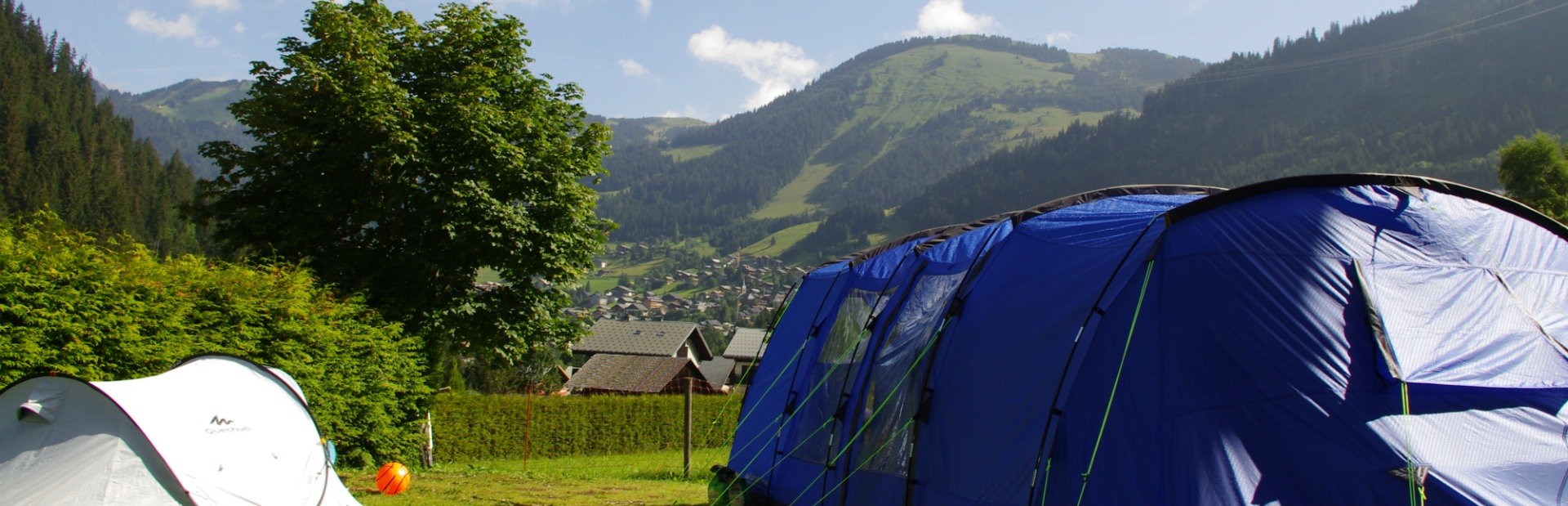 camping l'oustalet | 4 étoiles avec piscine | montagne en été | Châtel | Haute Savoie