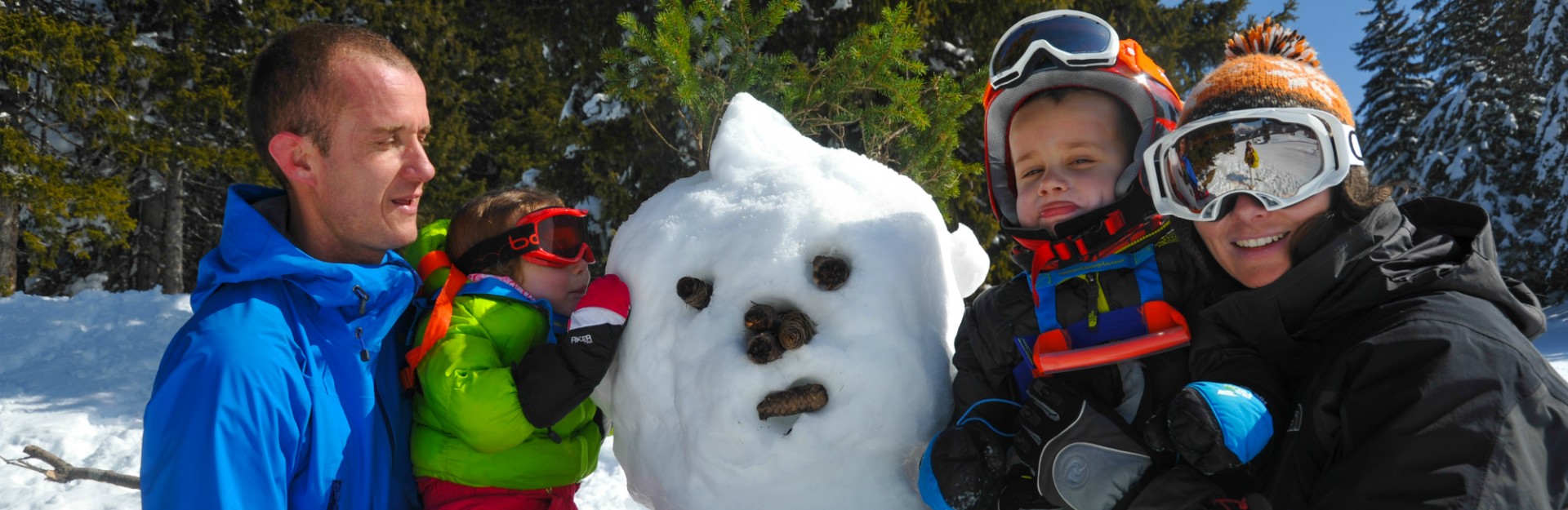 camping l'oustalet | ski en famille | hiver | châtel | station de ski familiale