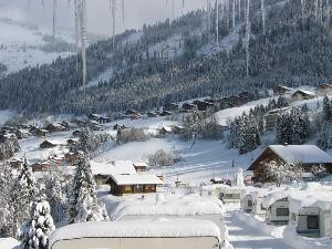 Camping l'oustalet | Châtel | 4 étoiles | hiver | Haute-Savoie 2