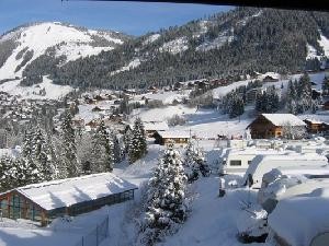 Camping l'oustalet | Châtel | piscine | 4 étoiles | hiver | Haute-Savoie