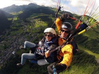 Paragliding | campsite l'oustalet | summer | Châtel