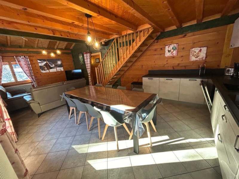 Appartement-chalet | camping l'oustalet | châtel | vue montagne | 1