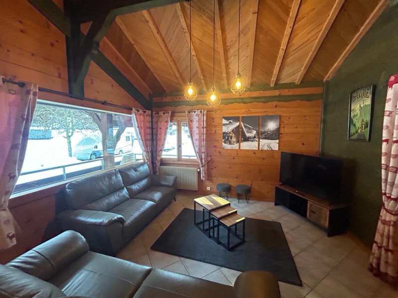 Appartement-chalet | camping l'oustalet | châtel | vue montagne | 2