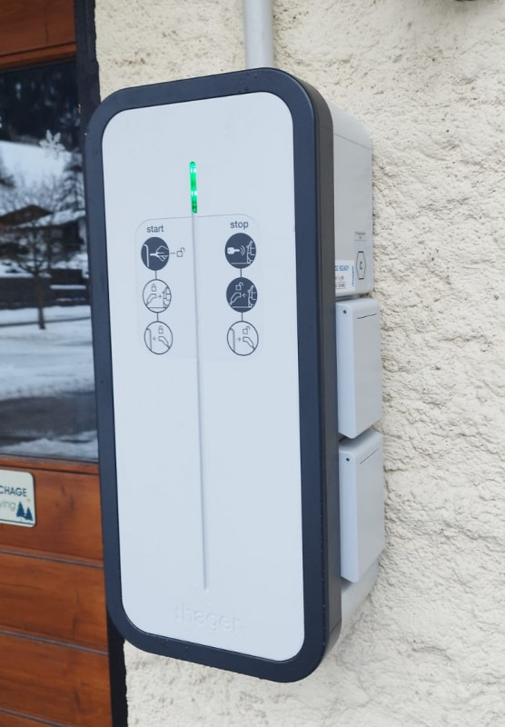 electric car charging station