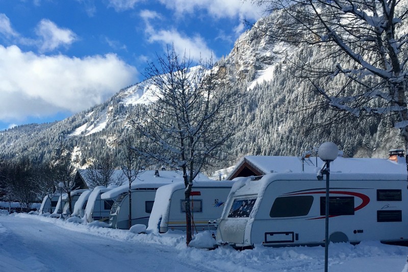 camping l'oustalet 4 étoiles | caravaneige | piscine chauffée | hiver | châtel | haute savoie | 4