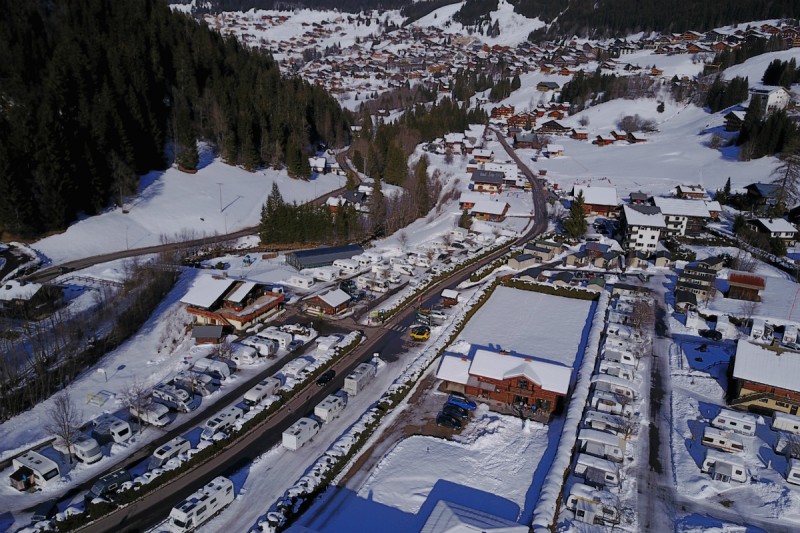 campsite l'oustalet 4 stars | winter | heated swimming pool | châtel | haute savoie | 7