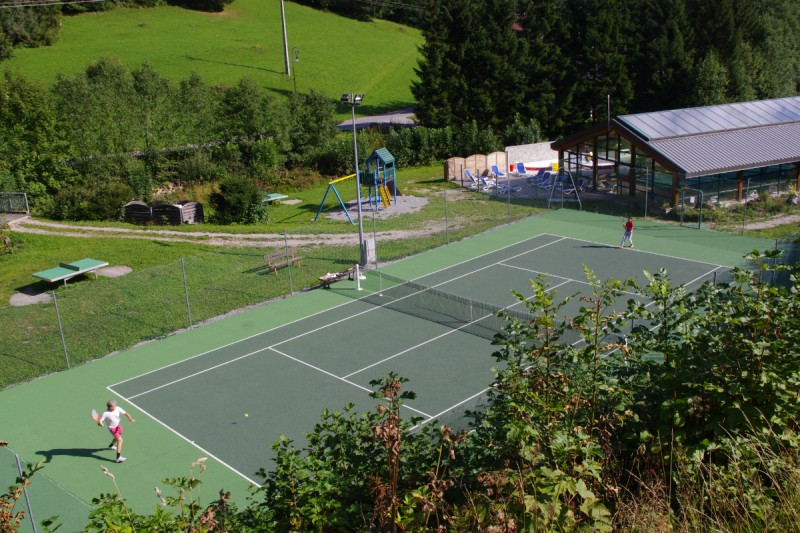 Tennis and swimming pool