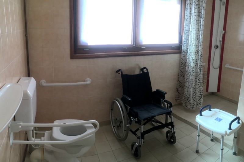 Sanitaries for handicapped persons